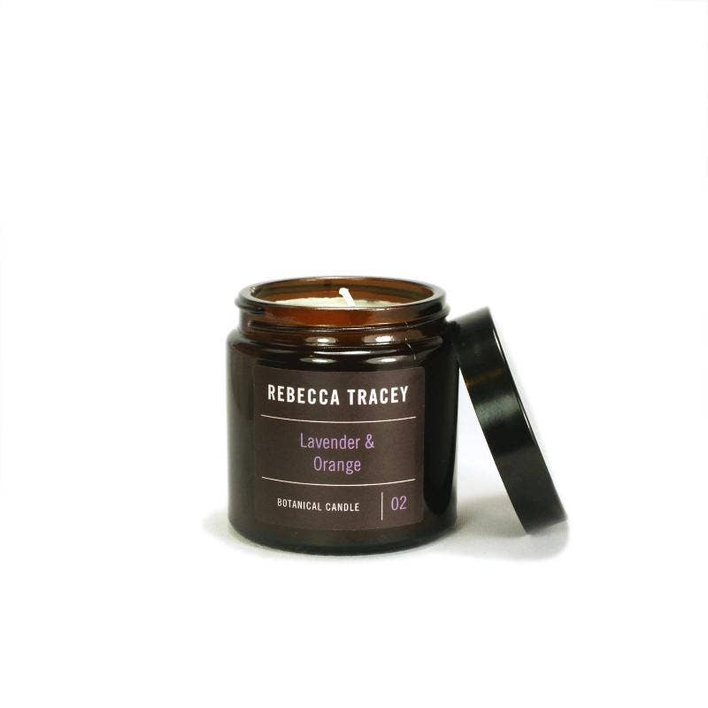 Rebecca Tracey Lavender & Orange Travel Candle