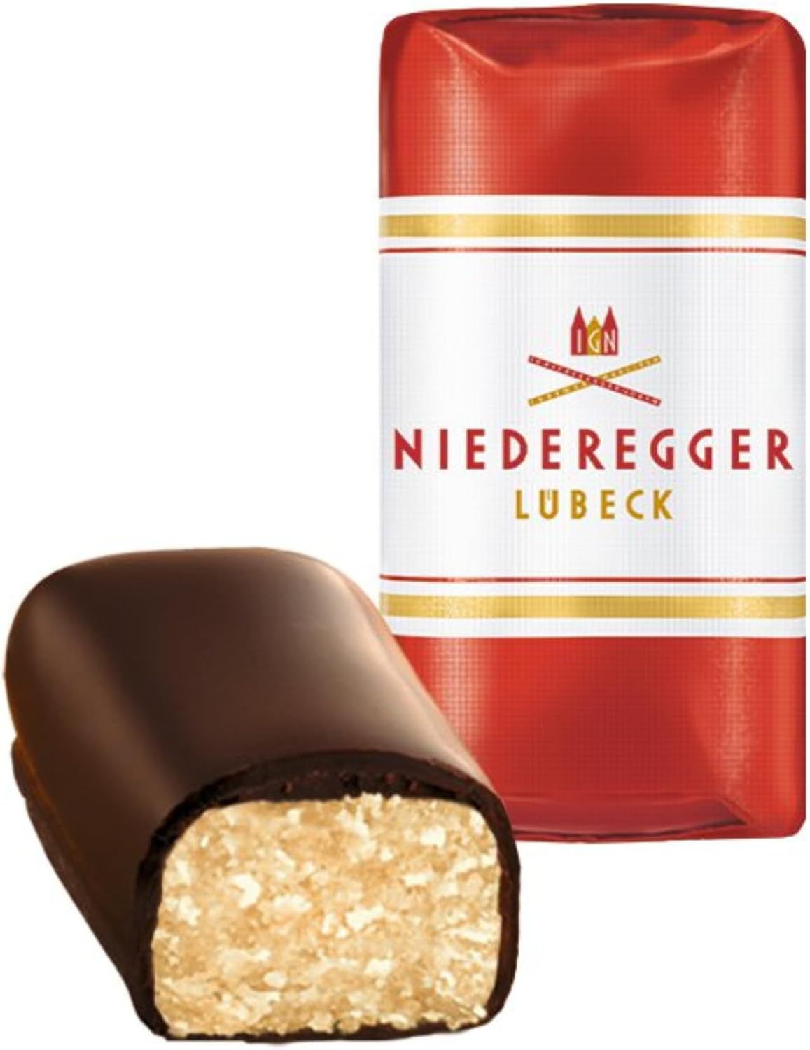 Niederegger Dark Chocolate Covered Marzipan Mini Loaves in Gift Box (100g)