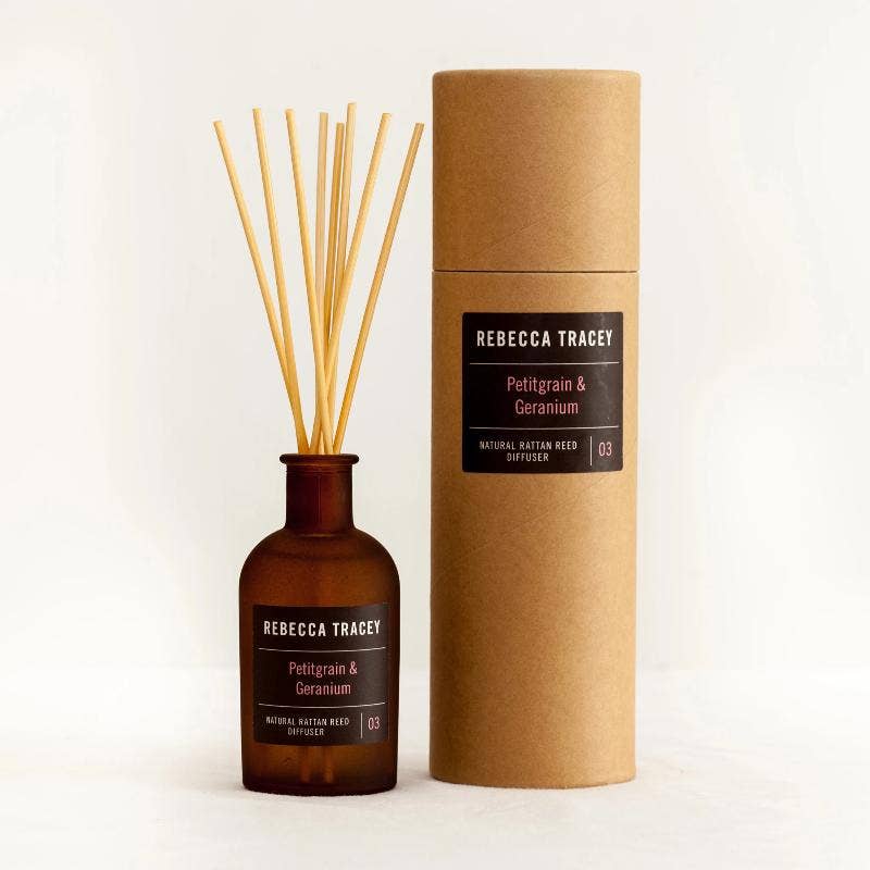 Rebecca Tracey Petitgrain & Geranium Diffuser