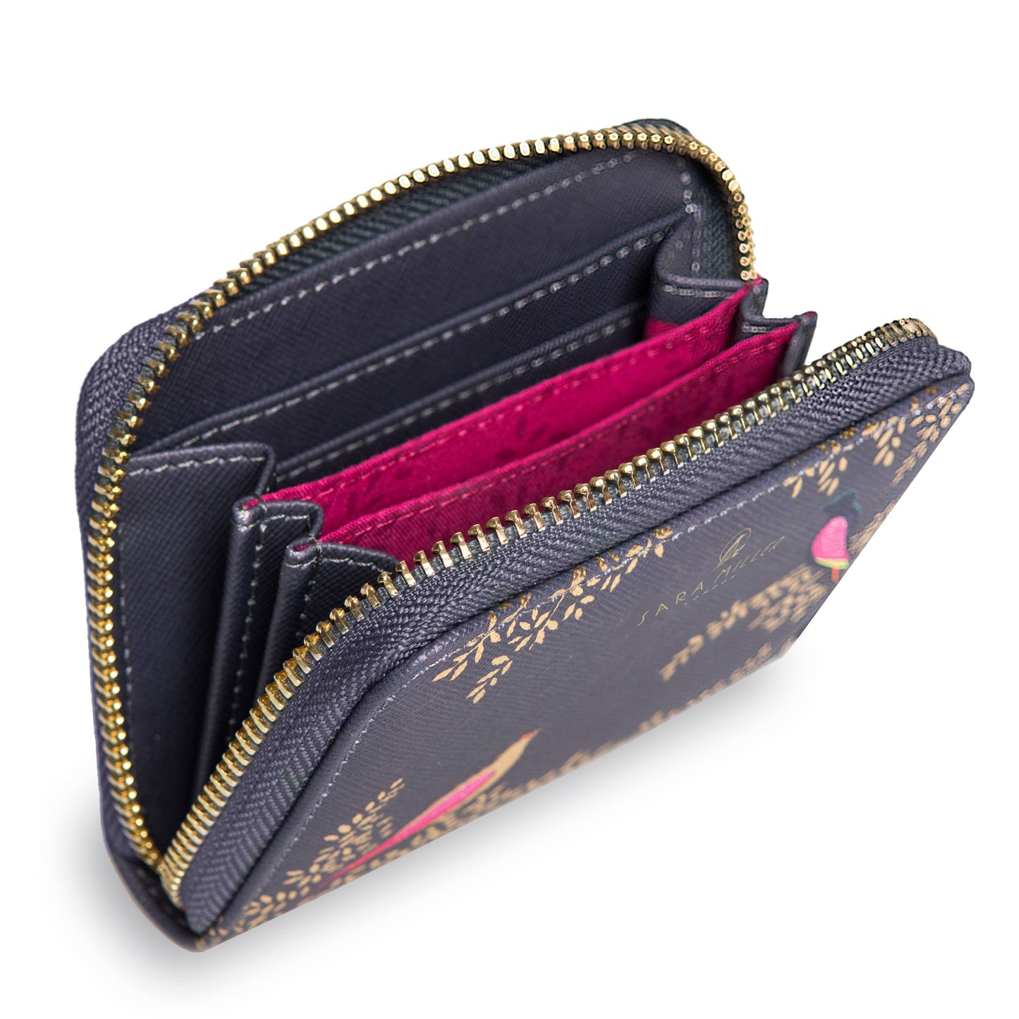 Sara Miller Zip Purse (Small): Chelsea Pink