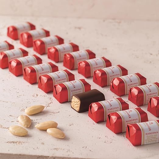 Niederegger Dark Chocolate Covered Marzipan Mini Loaves in Gift Box (100g)