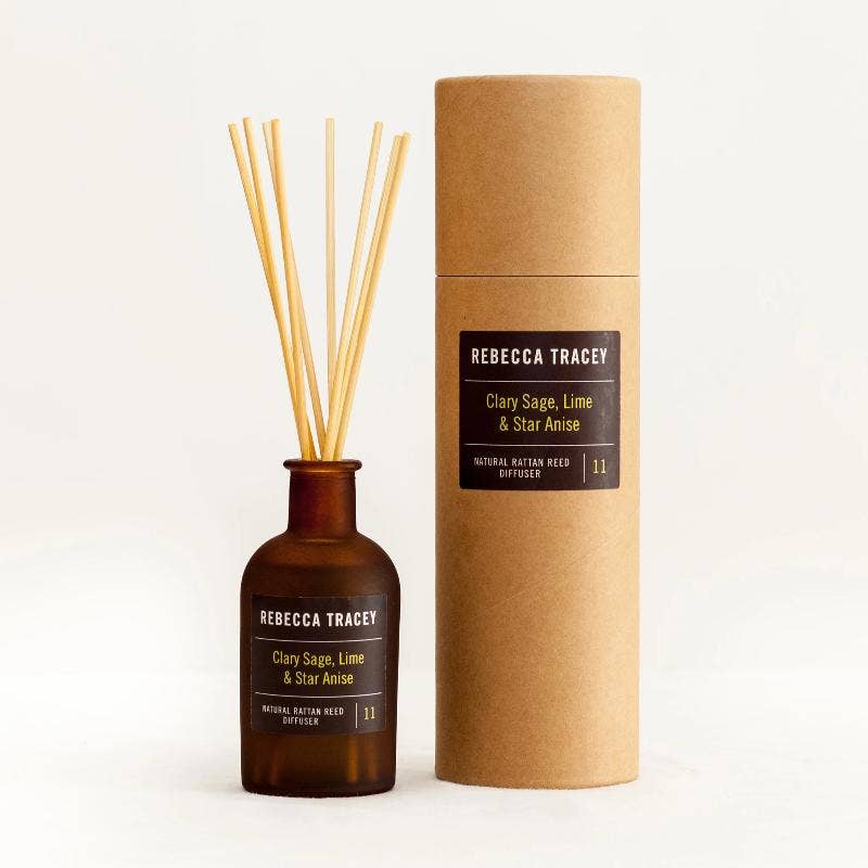 Rebecca Tracey Clary Sage, Lime & Star Anise Diffuser