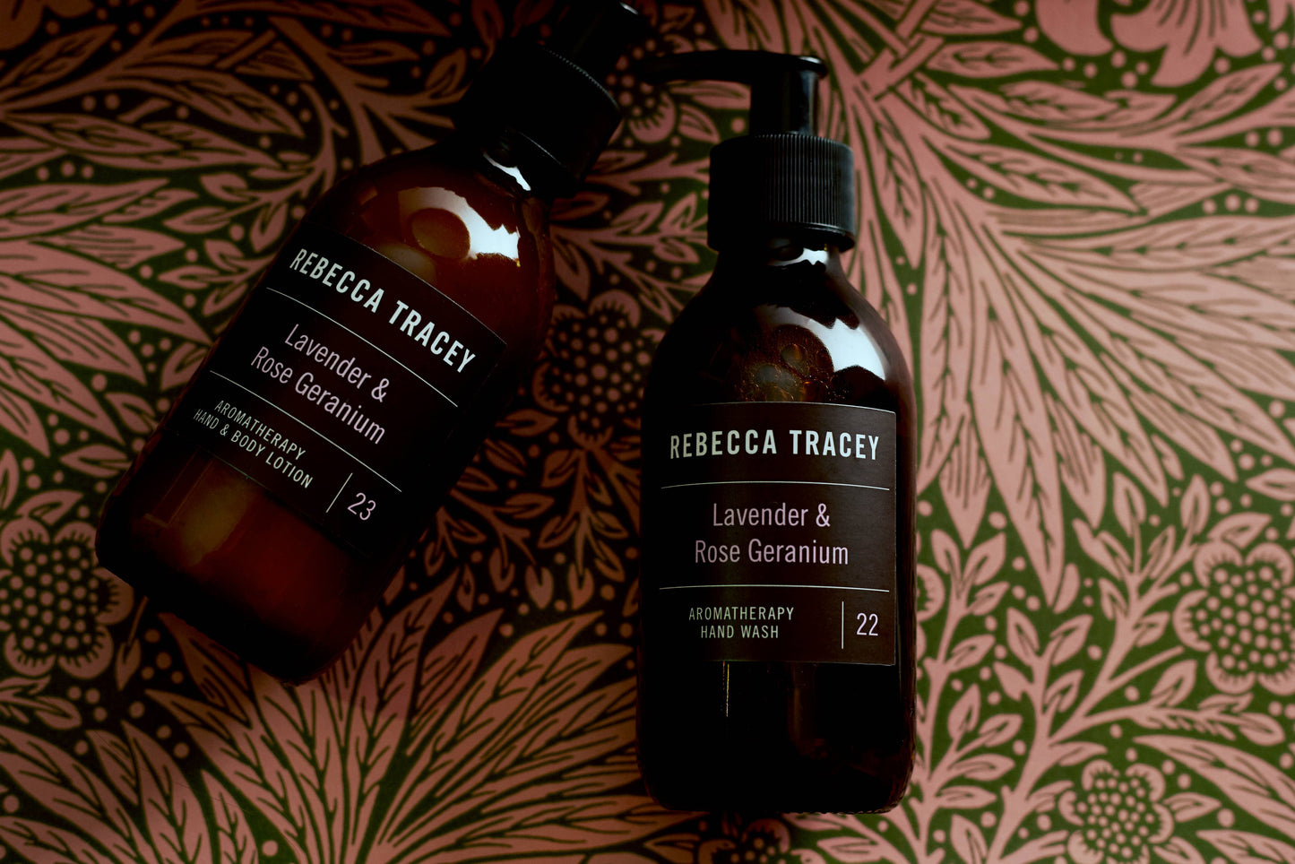 Rebecca Tracey Lavender & Rose Geranium Hand Wash and Lotion Gift Set