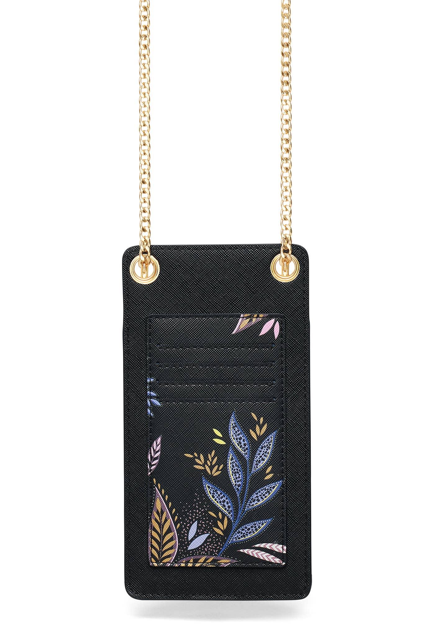 Sara Miller Phone Pouch: Smokey Blue Birds