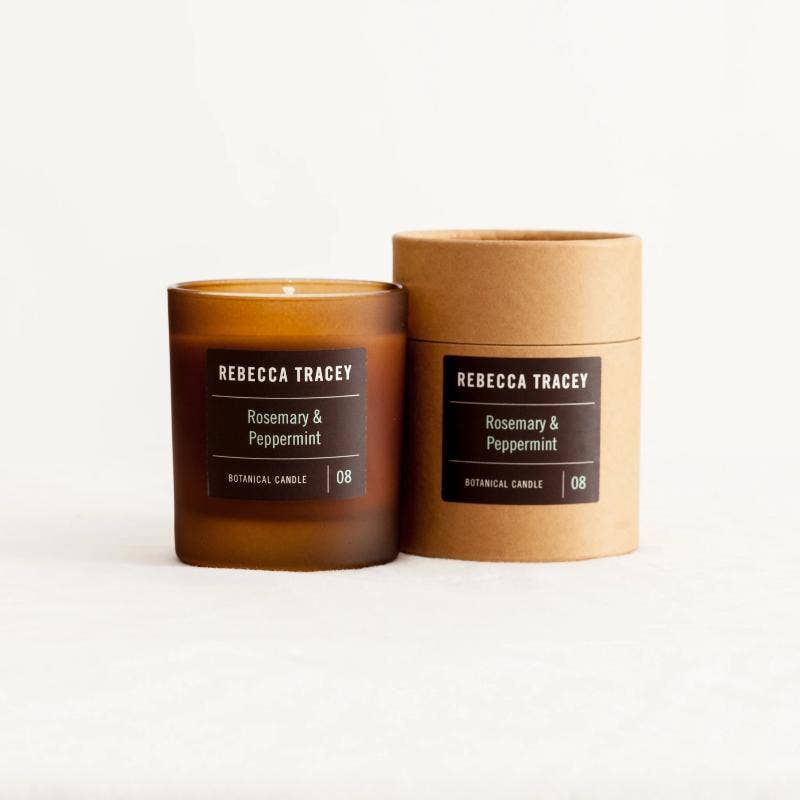 Rebecca Tracey Rosemary & Peppermint Candle