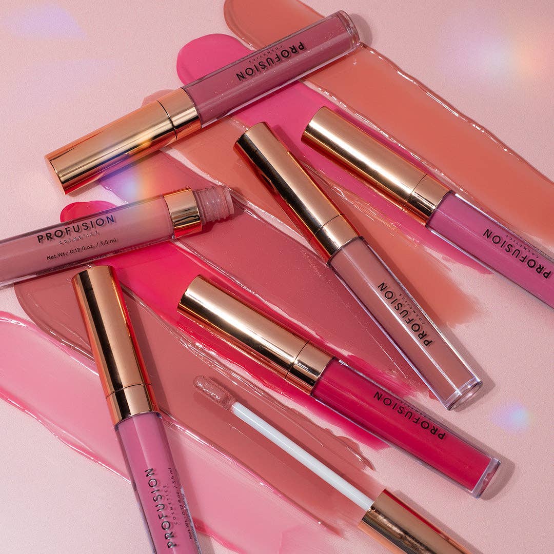 Profusion Glossy Pout 6 pc Lip Gloss Set