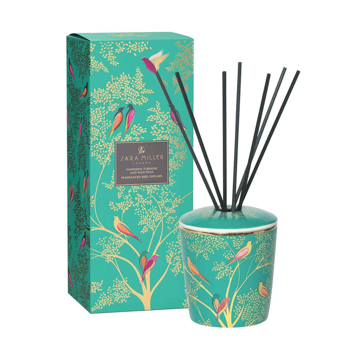 Sara Miller Manadrin, Tuberose & Wild Musk Diffuser: Tuberose & Wild Musk