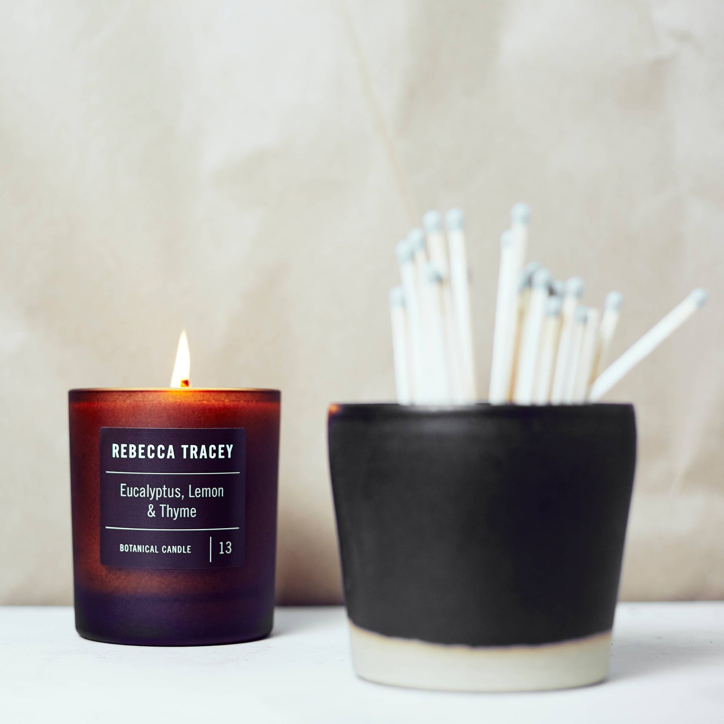 Rebecca Tracey Eucalyptus, Lemon & Thyme Candle