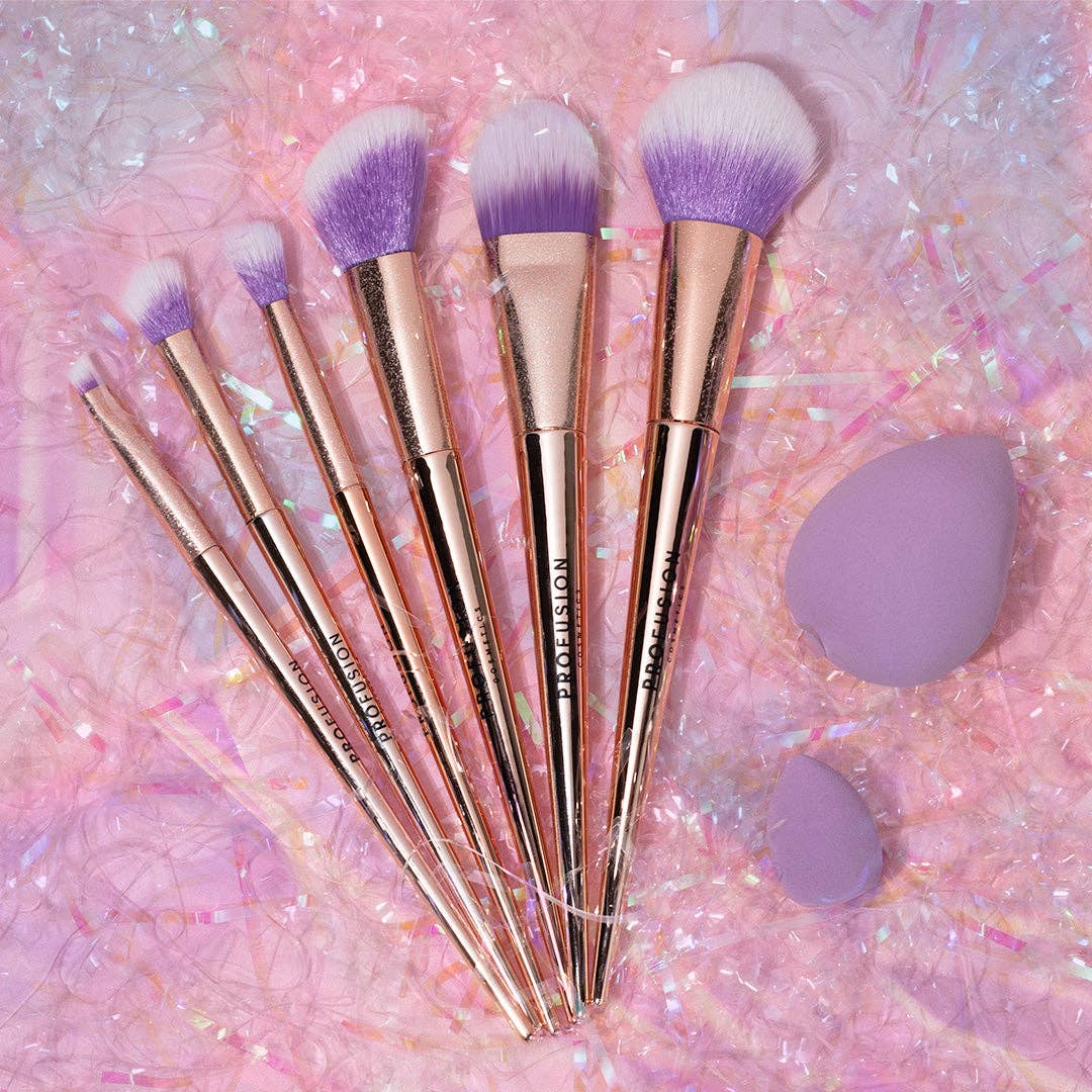 Proufusion Brush Crush 8 pc Face & Eye Brush Set