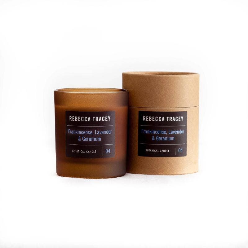 Rebecca Tracey Frankincense, Lavender & Geranium Candle