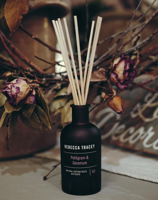 Rebecca Tracey Petitgrain & Geranium Diffuser