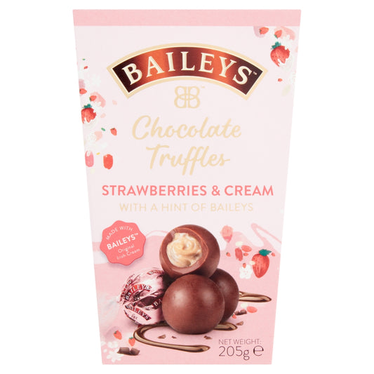 Baileys Chocolate Strawberries & Cream Truffles with a Hint of Baileys (205g)