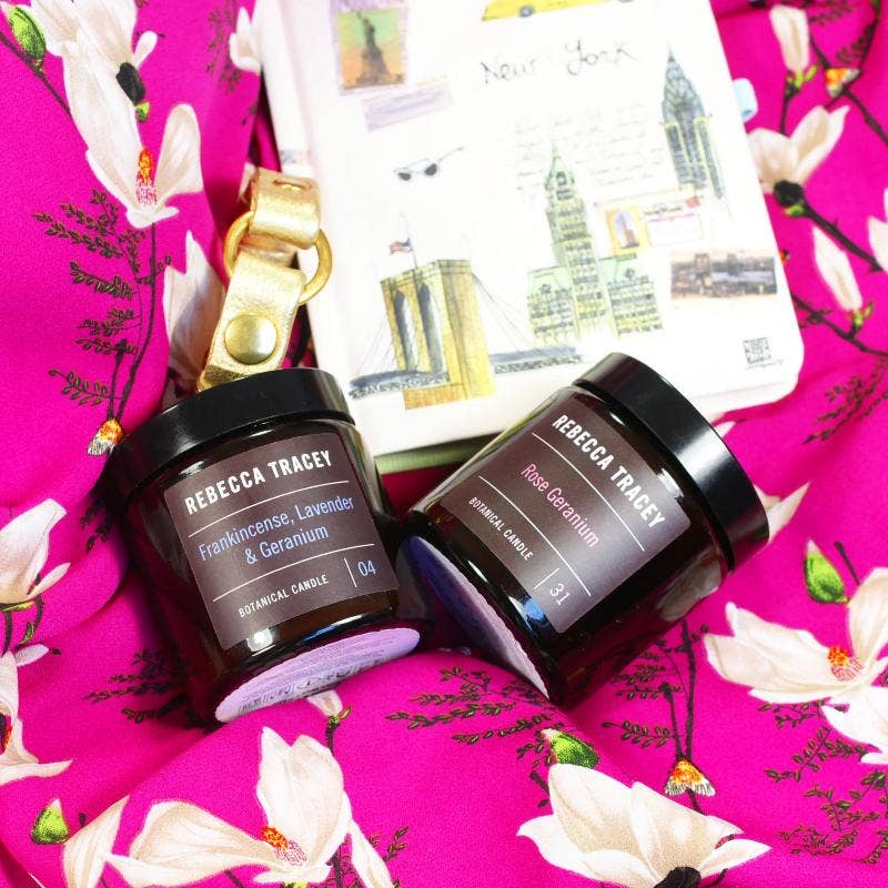 Rebecca Tracey Frankincense, Lavender & Geranium Travel Candle
