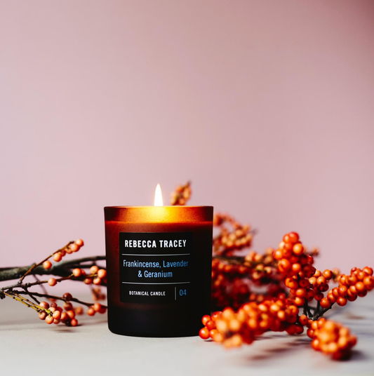 Rebecca Tracey Frankincense, Lavender & Geranium Candle