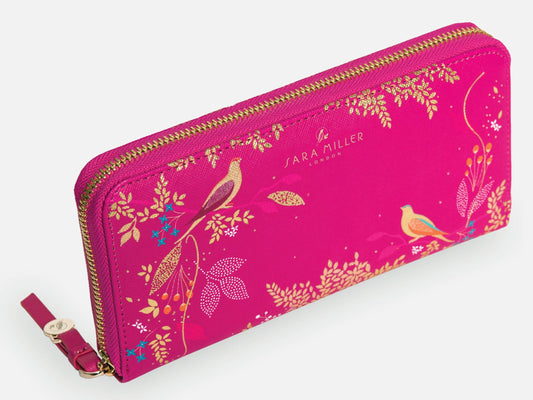 Sara Miller Zip Purse (Large): Chelsea Pink