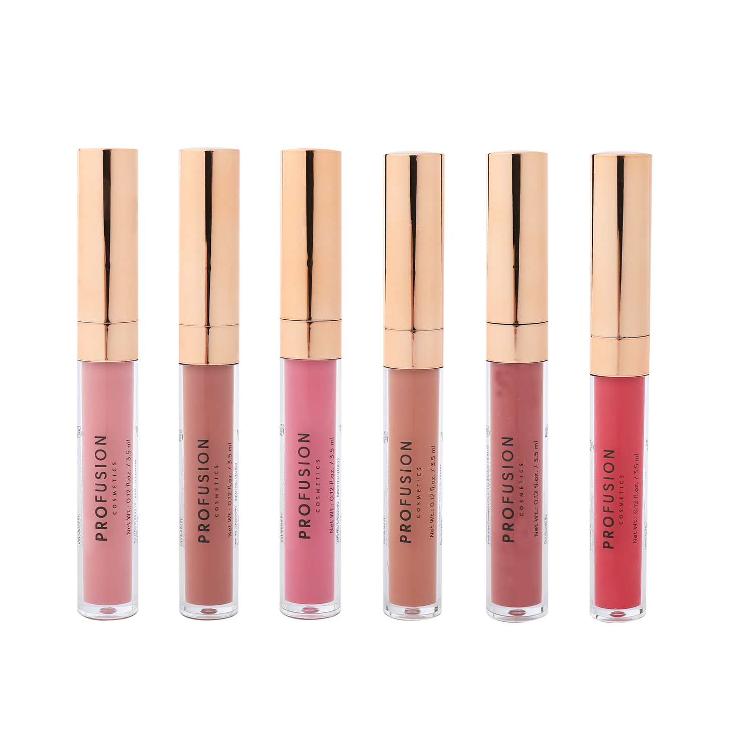 Profusion Glossy Pout  6 pc Lip Gloss Set