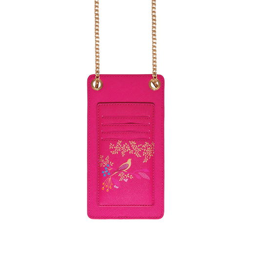 Sara Miller Phone Pouch: Chelsea Pink